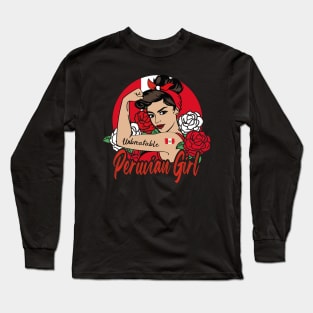 Peruvian Girl Long Sleeve T-Shirt